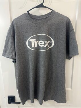 Men's Short-Sleeve Crewneck Tee in Gray with Logo